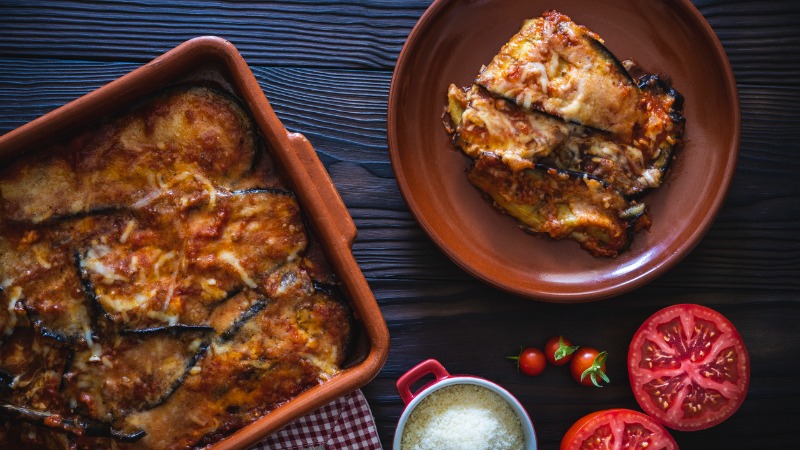 Parmigiana di melanzane mozzarella recept